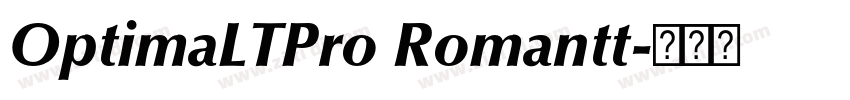 OptimaLTPro Romantt字体转换 OptimaLTPro Romantt字体转换